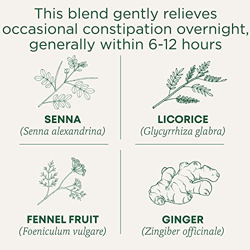 Traditional Medicinals Tea, Organic Smooth Move, Relieves Occasional Constipation, Senna - 48 Tea Bags