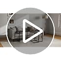 3-Piece Nesting Side Table Set, C-Shaped Wood Top End Tables for Small Spaces