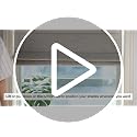 No Drill Blackout Roman Shades 34" W x 64" H - Cordless UV Protection