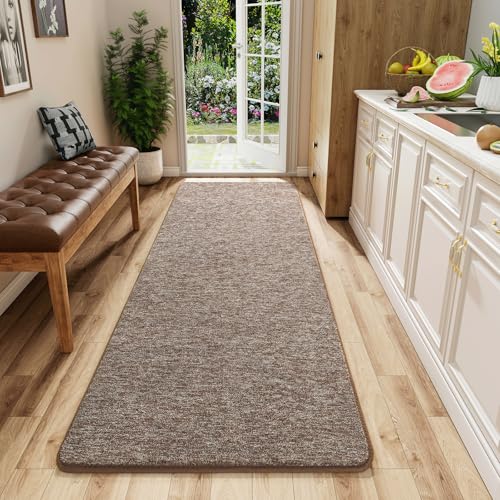 2x6 Memory Foam Runner Rug, Washable Non-Slip Carpet for Hallway and Kitchen