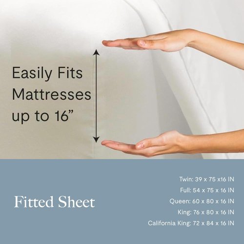 Jennifer Adams Essentials Twin Size Sheet Set 3 Piece, Microfiber Twin Bed Sheets Set - Breathable, Wrinkle & Fade Resistant - Deep Pockets up to 16” for Twin Size Bed(White, Twin)