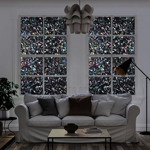 Blackout Window Privacy Film with Installation Kit - 17.5" x 78.7"