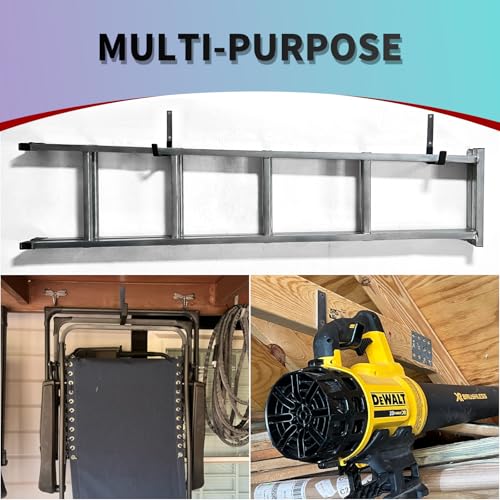 Heavy Duty Wall Mount Utility Hooks, Steel Garage Storage Hanger U-Hook