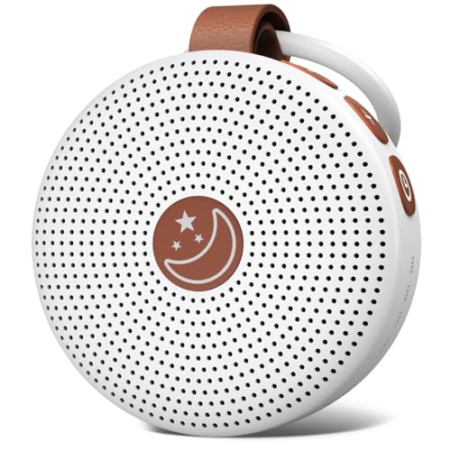 Portable Mini White Noise Machine with 30 Soothing Sounds & Timer