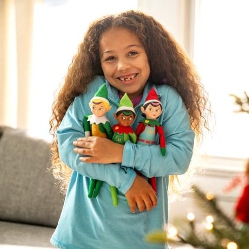Elf on the Shelf | Elf Mates Chef Doll with Brown Hair - Enchanted Forest Edition with Scarf & Earmuffs - Ages 3+
