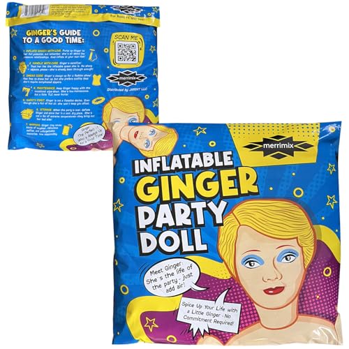 59-Inch Inflatable Party Doll - Funny Gag Gift for Bachelor Parties