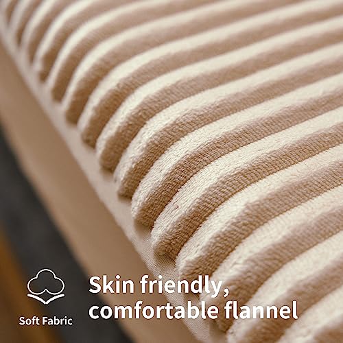 Electric Heated Mattress Pad Twin Size with 6 Heat Settings