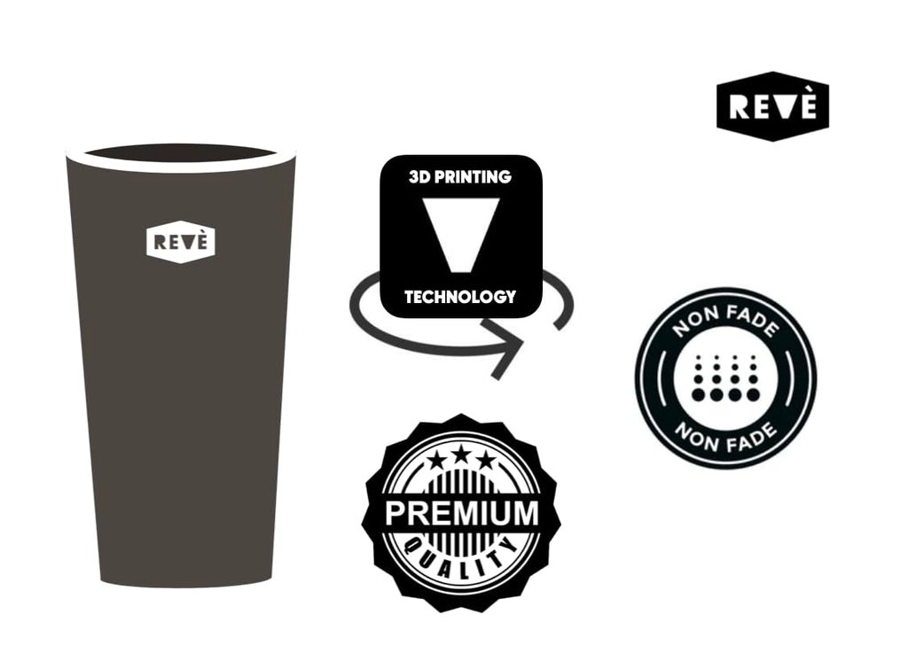 ReVè Dinosaur Party Cups – Set of 24 | Fun & Reusable Kids Cups with Name Label Spot | Personalized Plastic Cup | BPA-Free Tumblers | Top-Rack Dishwasher Safe | Recycled & Recyclable