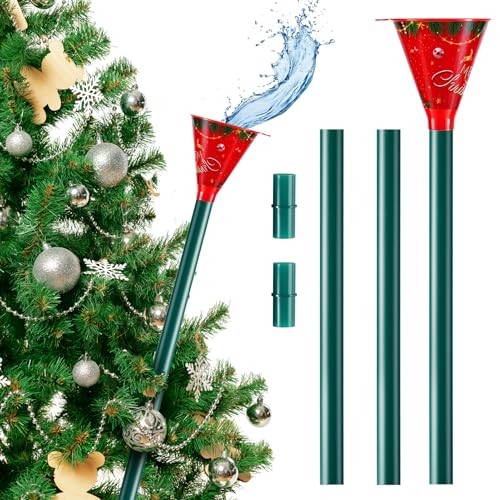 39.3" Christmas Tree Watering Funnel & Long Tube System for Live Trees
