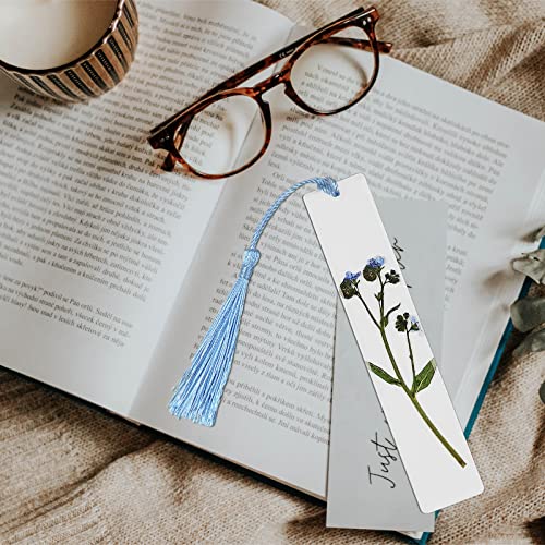 50 Pcs Natural Blue Forget Me Not Pressed Dried Flowers for Resin DIY Crafts