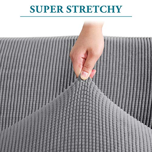 High Stretch Loveseat Slipcover - Washable Pet Protector for 2 Cushions