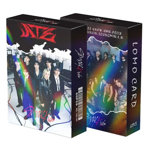 60 PCS Laser Photo Card Set - Album Collectible Lomo Cards for Fans