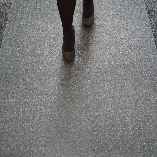 Clear Carpet Runner, 72 x 36 Inch Heavy Duty Vinyl Protection for Carpets