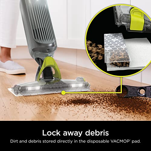 Disposable Hard Floor Vacuum Mop Pad Refills - 32 Pack for Sealed Floors