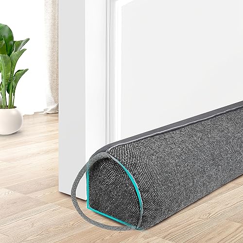 30-Inch Under Door Draft Stopper - Heavy Duty Cold Air & Noise Blocker