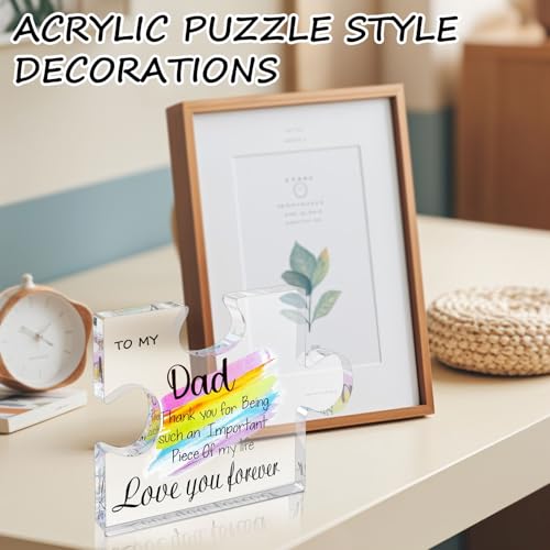 Personalized Gifts for Birthday Christmas - Engraved Acrylic Puzzle