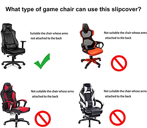 Gaming Chair Slipcover - Stretch Protector for Reclining Chairs