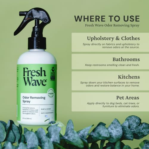 Fresh Wave Original Room & Fabric Air Freshener Spray 2-Pack, 8 oz each
