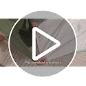 Kids Inflatable Travel Air Mattress Bed with Raised Sides & Hand Pump