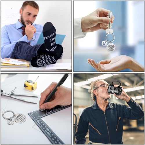 Engineer Gifts Set for Men - Panitay 4 Pcs Christmas Birthday Gift for Dad