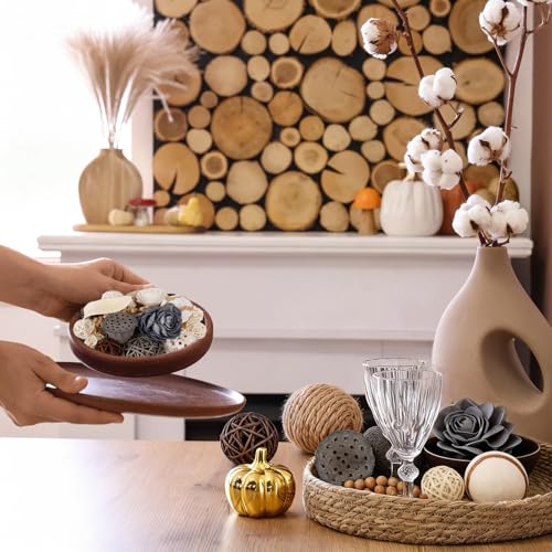 Natural Scented Potpourri Bowl Filler - 2 Boxes White Dried Flowers