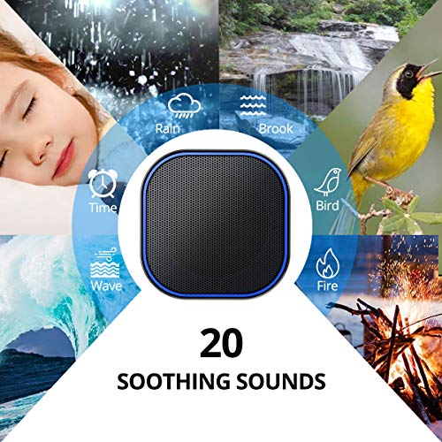 Magicteam White Noise Machine with 20 Non-Looping Sounds & Timer