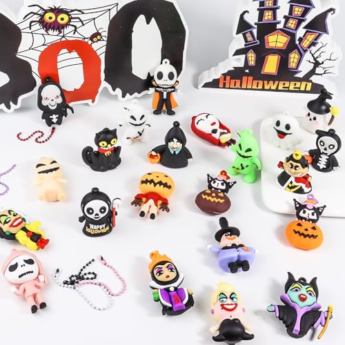 Halloween Advent Calendar 2026 - 24 Day Spooky Countdown Box with Mini Figurines