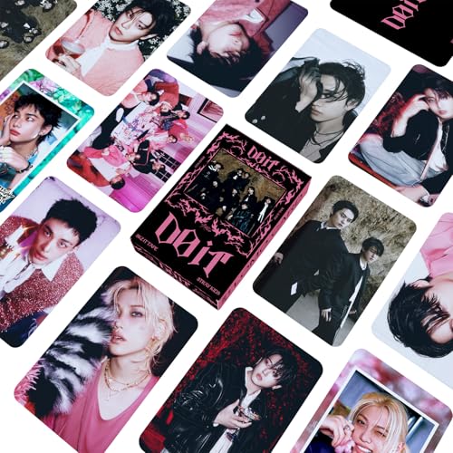 55-Piece Music Group Lomo Photocard Set - Collectible Fan Gift Cards