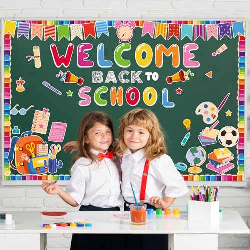 85-Piece Welcome Back to School Bulletin Board Decoration Set