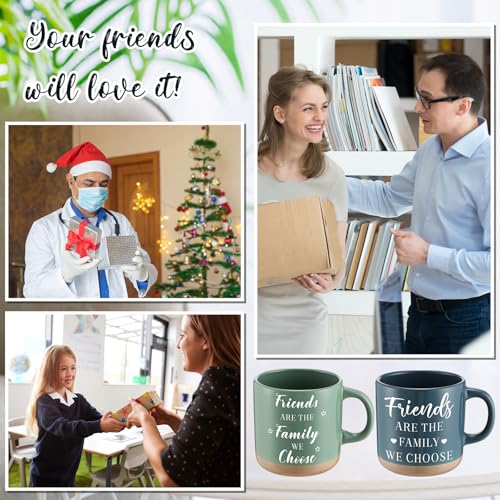 Ferrochef 8-Piece Friendship Mugs Gift Set Ceramic Coffee Cups