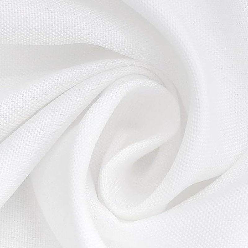 FINDYOU 12 Pack White Table Cloth Rectangle Table 60 x 102 Inch Tablecloths for 6 Foot Rectangle Tables. Stain and Winkle Resistant Polyester Washable White Cloths for Parties