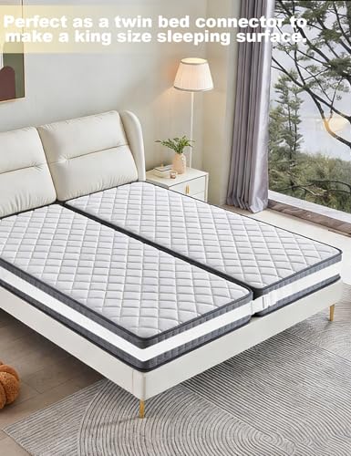 33ft Adjustable Twin to King Bed Connector Strap - Non-Slip Mattress Converter
