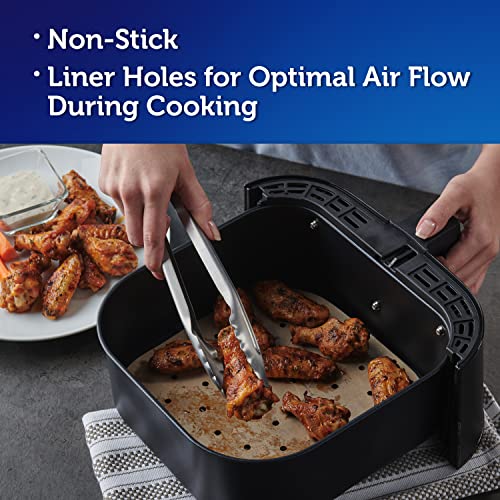 Disposable Air Fryer Liners, Unbleached Parchment Paper Sheets - 50 Count