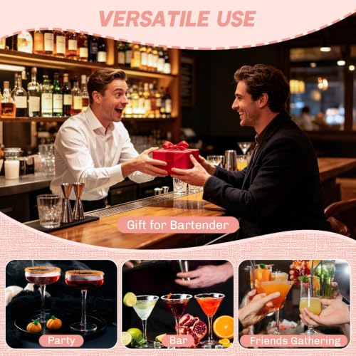 3-Tier Cocktail Salt Rimmer Bar Tool with Lime Juice Sponge - Organizer for Margaritas & More