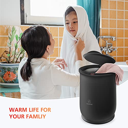 20L Extra Large Towel Warmer Bucket for Bathroom - Fast Heating & Auto Shut Off