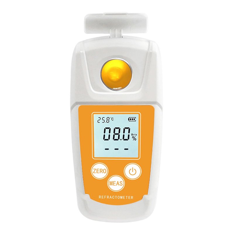 0-55% Brix Meter,High Precision Digital Brix Refractometer with ATC for Fruit,Juice,Beverages,Suger Content Measurement in Wine Making,Beer Brewing,Homebrew Kit