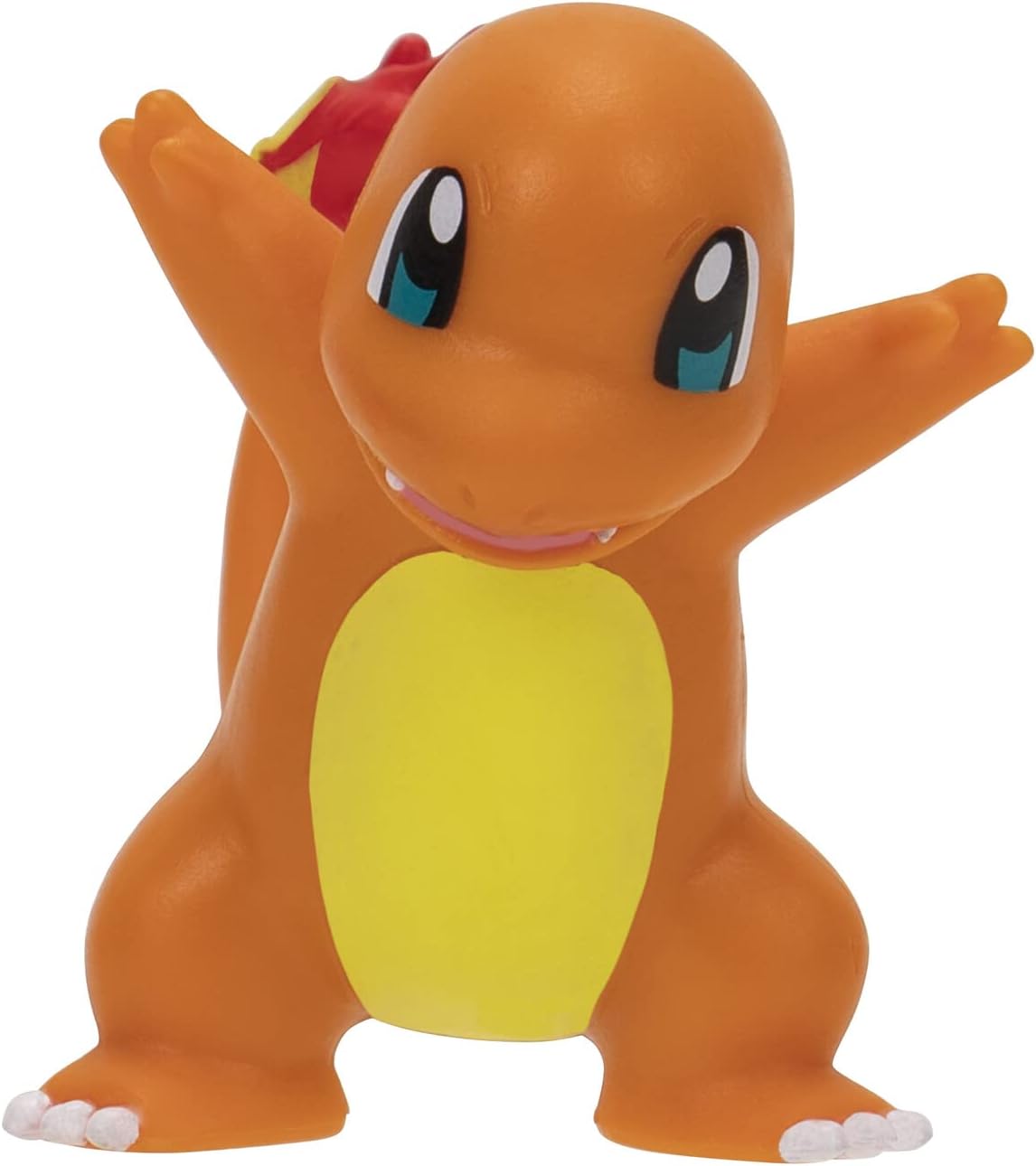 Pokémon Battle Figure 6-Pack | 2-Inch Pikachu, Squirtle, Charmander, Bulbasaur, Mimikyu & Toxel - Authentic Design