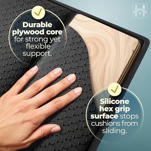 Heavy Duty Sofa Cushion Support Board, 21.5in x 72in, Anti-Slip for Sagging
