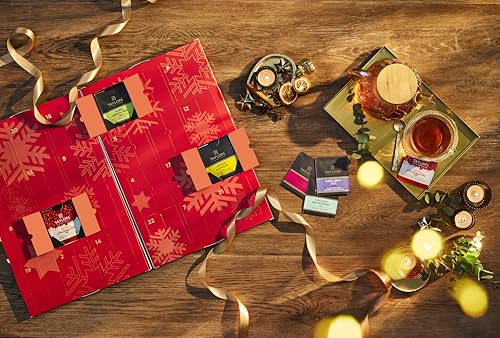 Taylors of Harrogate Holiday Tea Advent Calendar 48 Tea Bags - 24 Days Pack of 1