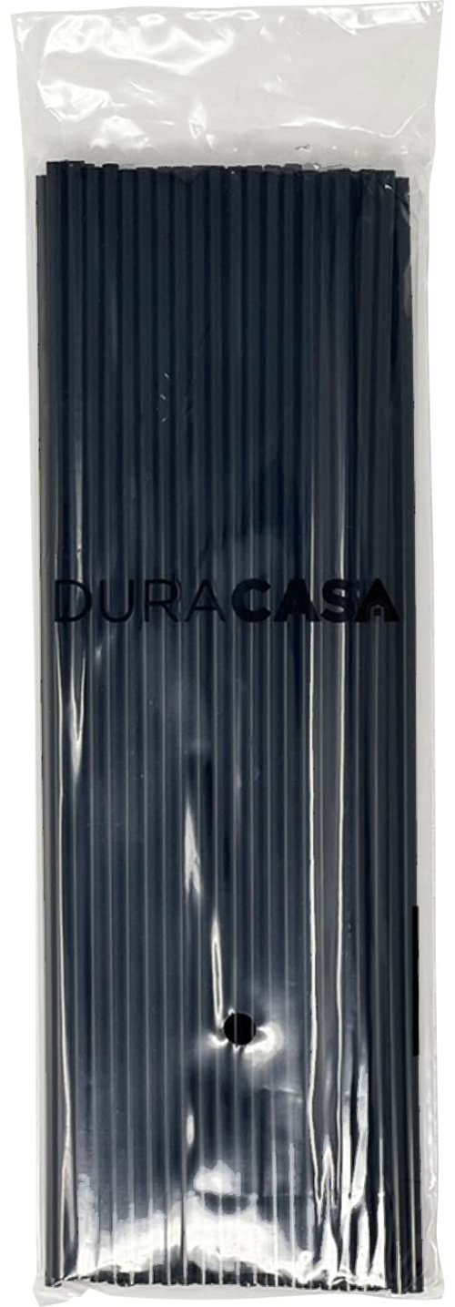 DuraCasa Straws and Dixie PerfecTouch 12 Oz. 100 Ct. Insulated Paper Hot Coffee Cups and Drinking/Stirring Stick Bundle, Disposable Hot Coffee Cups (100 Cups, 100 Straws)