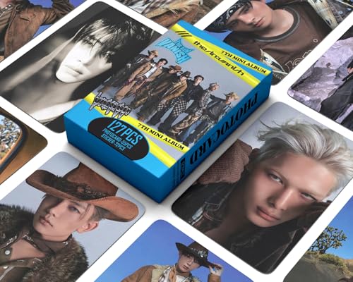 127-Piece Photocard and Sticker Set - Album Collectible Lomo Cards