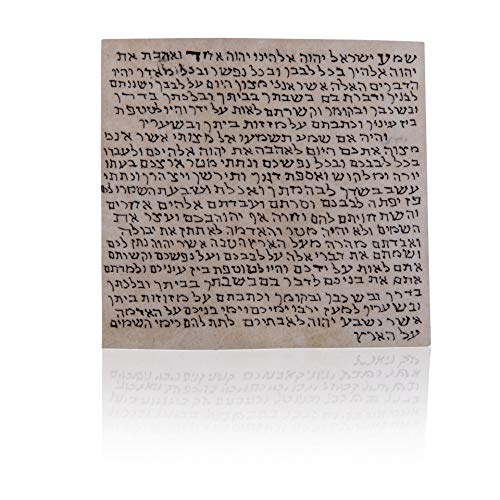 Handwritten Kosher Mezuzah Scroll, 2.8-inch Genuine Goat Hide Klaf