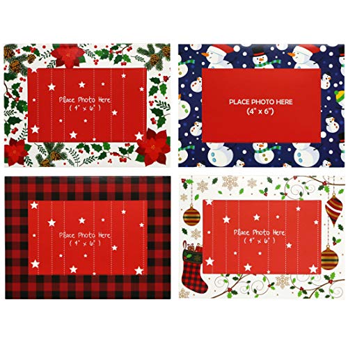 40-Pack Christmas Photo Greeting Cards with Envelopes - Personalized Holiday Note Cards
