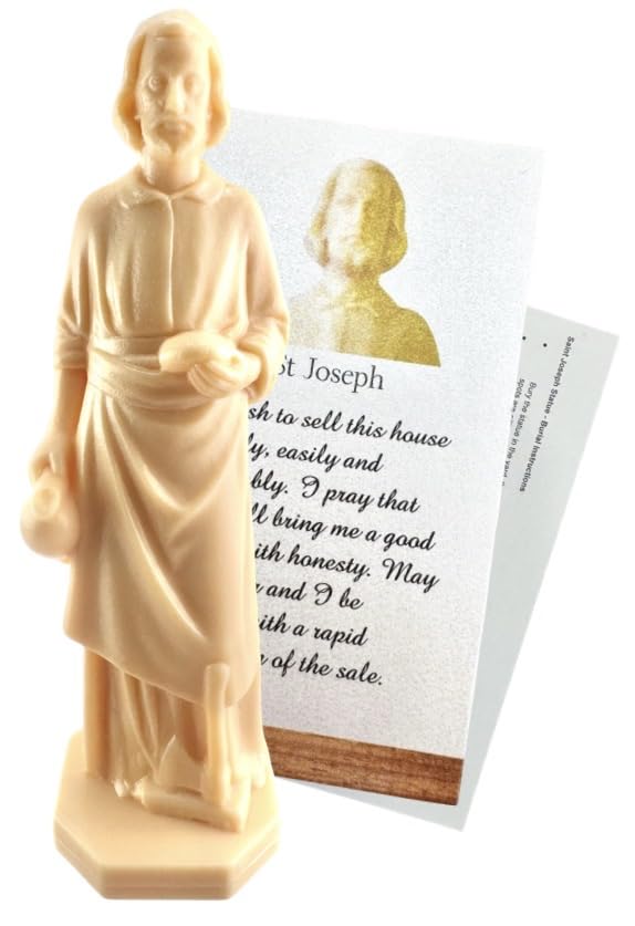 St. Joseph Home Selling Kit with Statue, Prayer Card, and Instructions