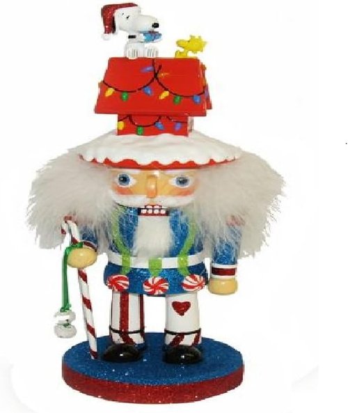Kurt Adler Peanuts Snoopy Nutcracker - Charming Holiday Decor for Festive Celebrations