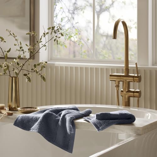 6-Piece Organic Cotton Plush Bath Towel Set - Ultra Soft & Absorbent