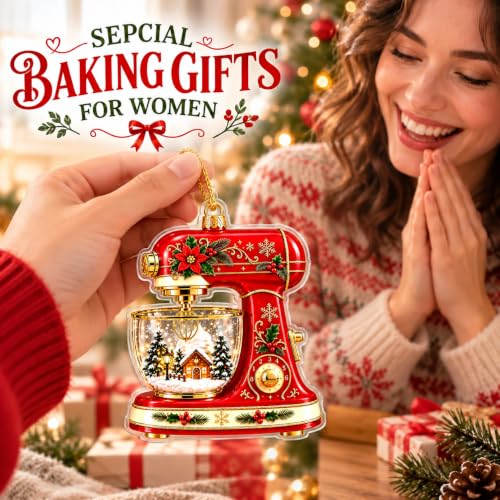 Baking Ornaments for Christmas Tree, Mixer Ornament, Gifts Women