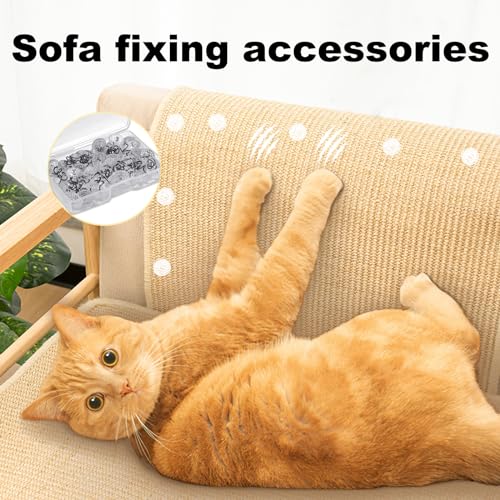 50Pcs Twist Upholstery Pins for Slipcovers, Bed Skirts and Drapes