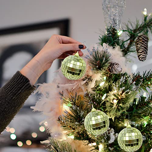 30-Piece Mini Silver Mirror Disco Balls (3cm) for Party & Holiday Decor
