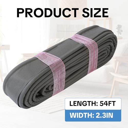 Professional Carpet Edge Binding Tape - 54ft Heavy Duty Rug Finish